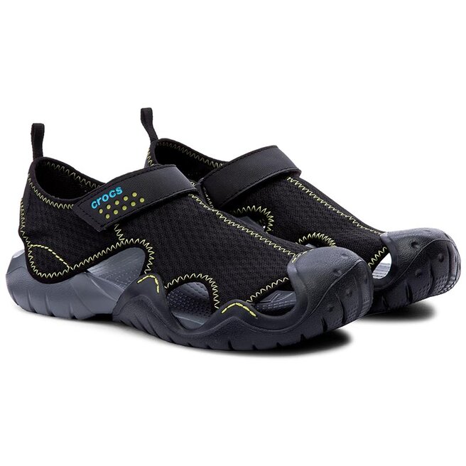 Crocs Swiftwater Sandal M 15041 Black Charcoal