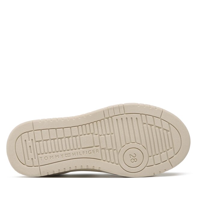 Tommy Hilfiger Sneakers Tommy Hilfiger Stripes Low Cut Lace-Up Sneaker T3X9-32848-1355 M White 100