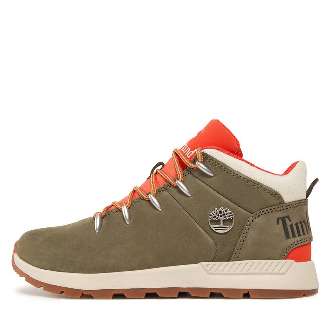 Timberland Trekkings Timberland Sprint Trekker Mid TB0A68A49911 Dk Green Nubuck wOrg