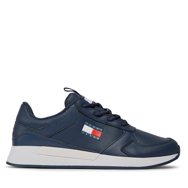 Sneakersy Tommy Jeans Flexi Runner - Granatowy