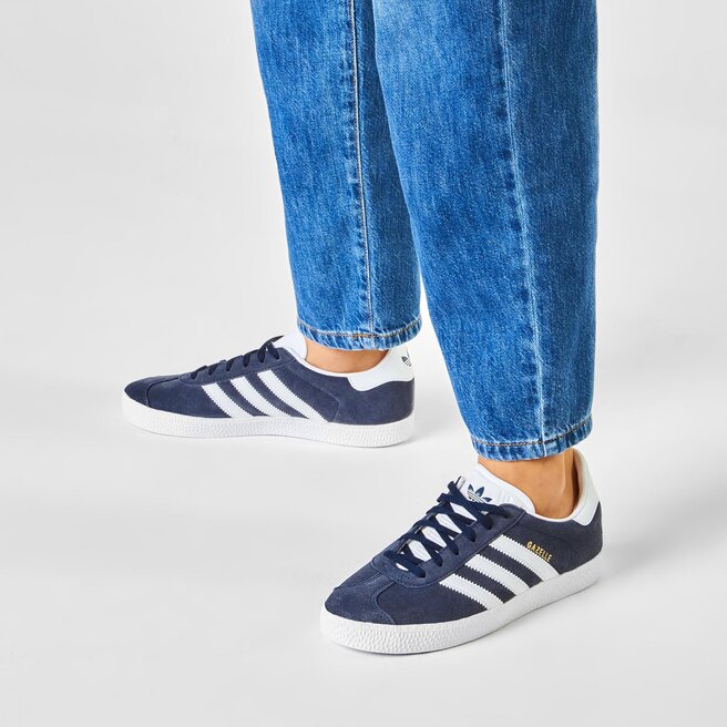 adidas Обувки adidas Gazelle J BY9144 Conavy/Ftwwht/Ftwwht