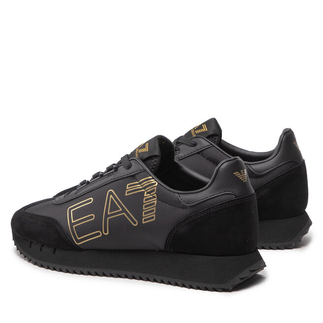 Emporio armani top black gold