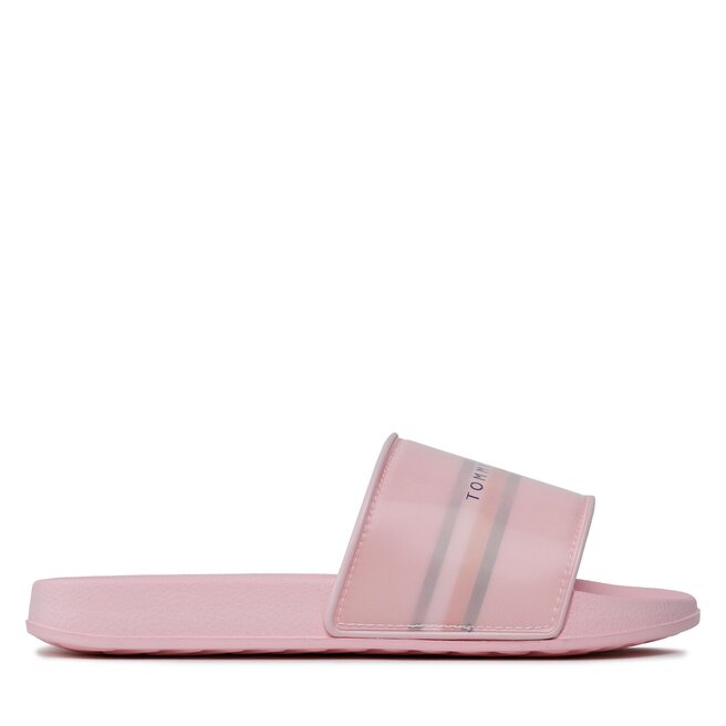 Tommy Hilfiger Чехли Tommy Hilfiger Reflective Pool Slide T3A0-32803-1172 S Pink 302