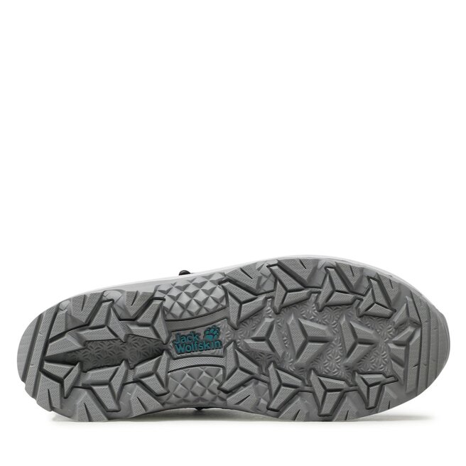 Jack Wolfskin Trekingová obuv Jack Wolfskin Vojo Texapore Mid K 4042181 Green/Dark Green