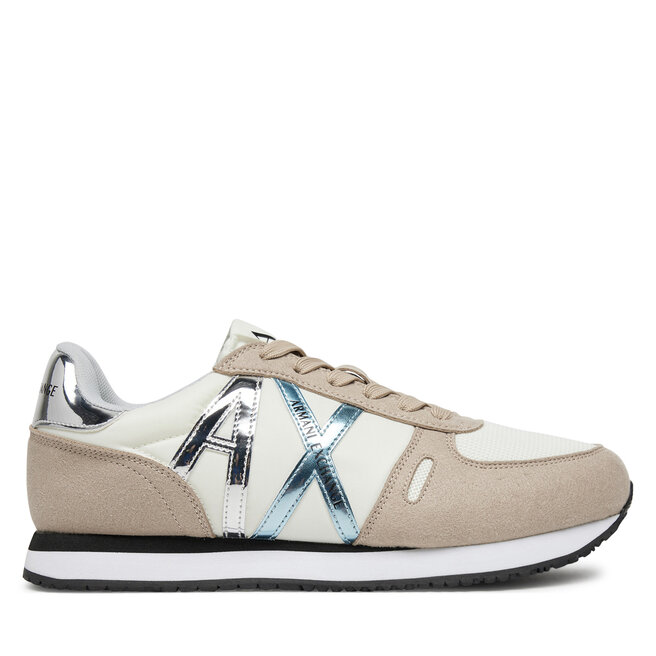 Sneakersy Armani Exchange XDX031 XV137 - Écru