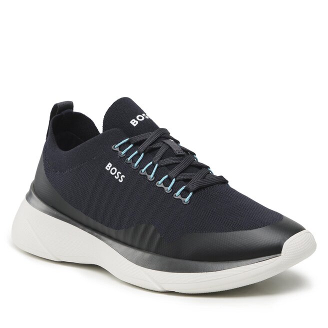 Sneakers Boss Dean 50480567 10232616 01 Dark Blue 401 10232616 imagine noua gjx.ro