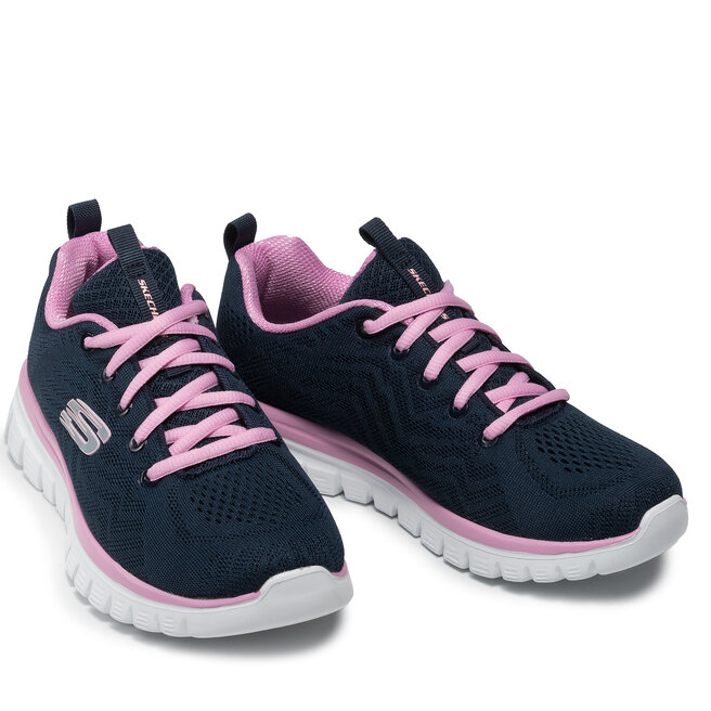 Skechers Topánky Skechers Gel Connected 12615/NVPK Nvy/Pnk