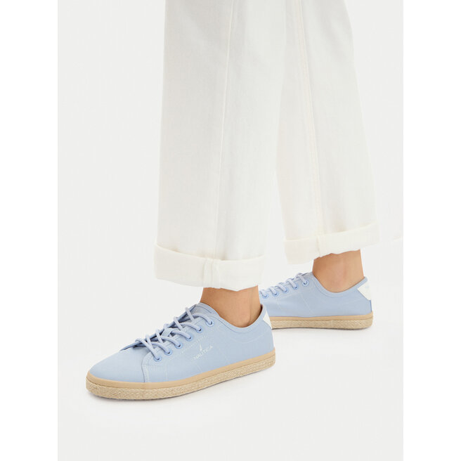 Espadryle Nautica CEO-85659 Niebieski jasny - kobiece