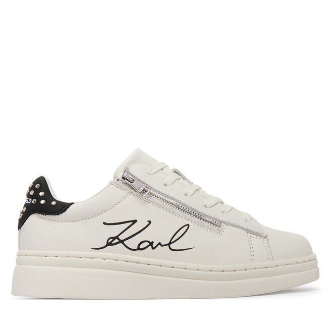 Sneakersy KARL LAGERFELD Z31238 S Biały - dziewczęce