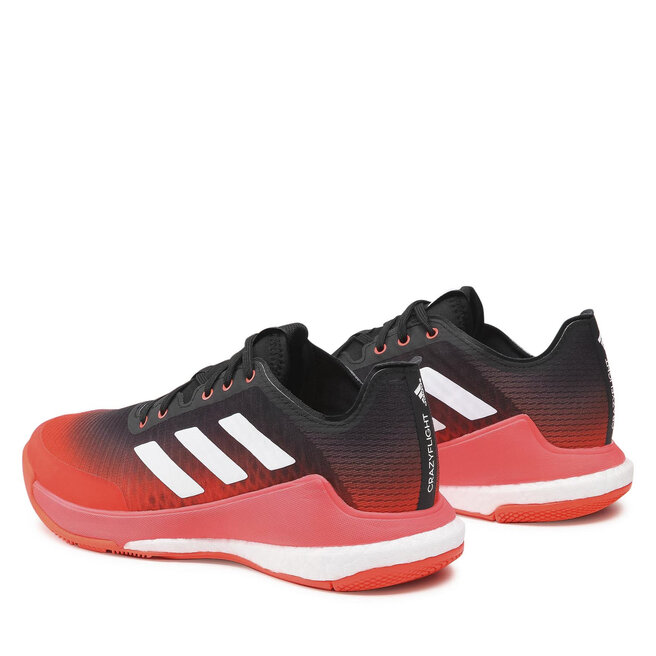 Zapatos adidas CrazyFlight M Solar Red/Cloud White/Core Black • Www.zapatos.es