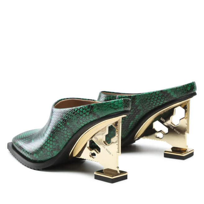 United Nude Šľapky United Nude Tool Mule 10620684156 Green Snake