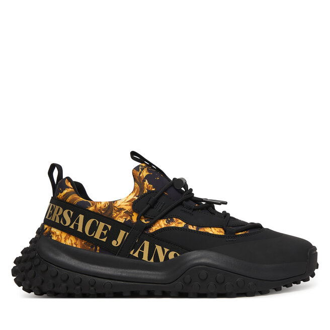 Sneakersy Versace Jeans Couture 80YA3SN2 Czarny - męskie