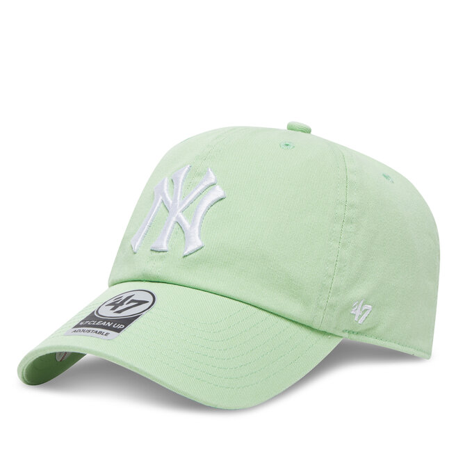 Czapka z daszkiem 47 Brand MLB New York Yankees '47 CLEAN UP - Zielony