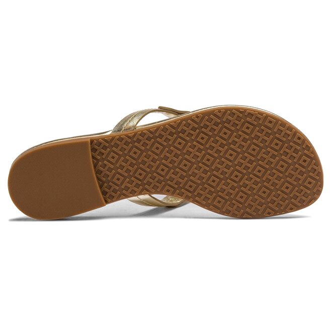Tongs Tory Burch Miller Scallop Sandal 51865 Spark Gold 723 fr