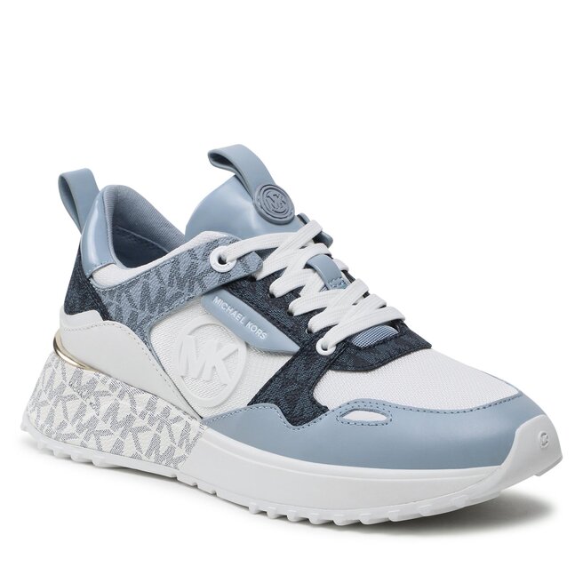 Sneakers MICHAEL Michael Kors Theo Trainer 43S3THFP2D Pale Blu Mlt