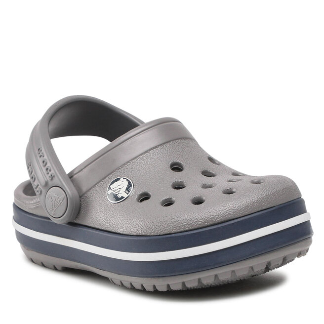 Crocs Șlapi Crocs Crocband Clog T 207005 Fumee/Blue Marine
