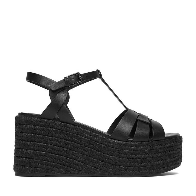 Espadryle Badura EO-AMARI-LT0228-26-805 Czarny - kobiece