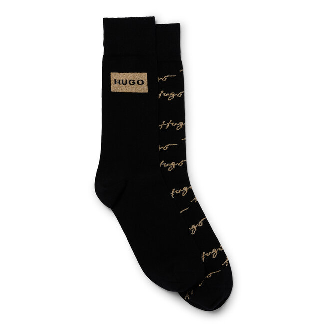 Șosete pentru bărbați Hugo 50484098 Black 50484098 imagine noua