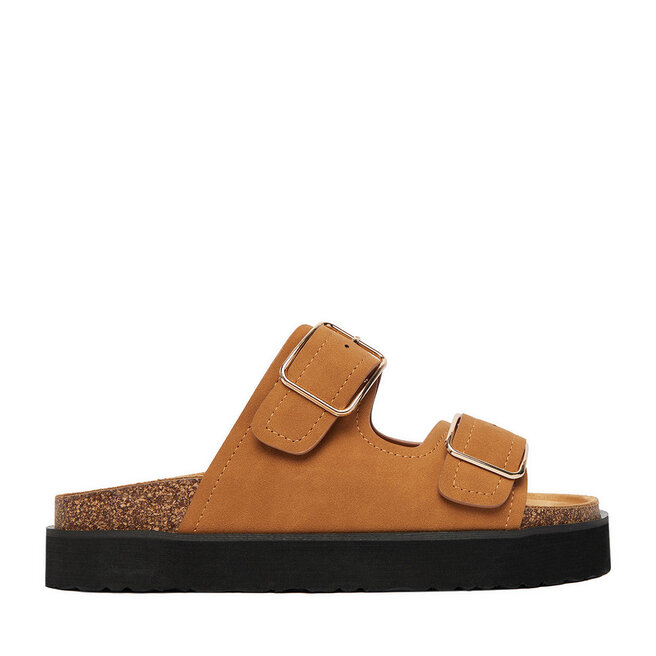 Klapki DeeZee CEO-LB-P2181 Brązowy -