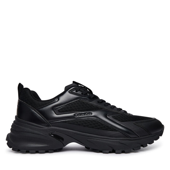 Sneakersy Calvin Klein Hike Runner Ckstripe Met Mix Mat HM0HM02341 Czarny