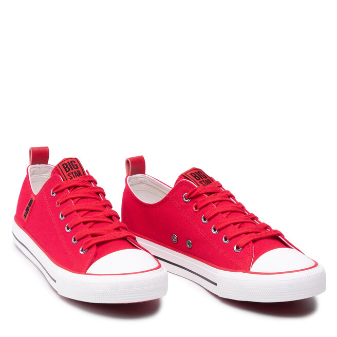 Big Star Shoes Sneakers Big Star Shoes JJ174063 Red