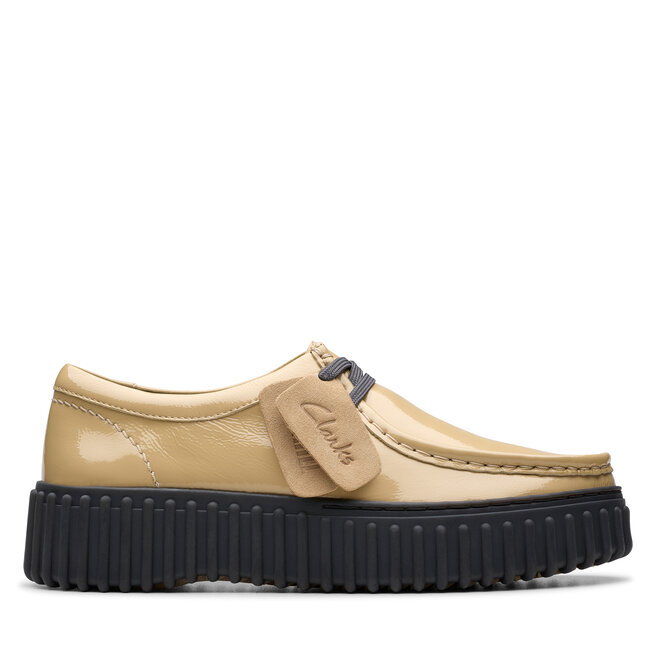 Półbuty Clarks Torhill Bee - Beżowy