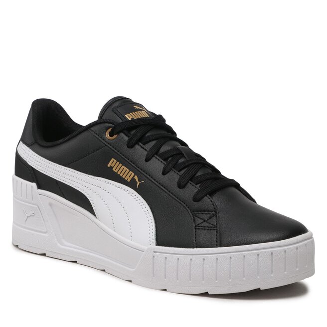 Puma Сникърси Puma Karmen Wedge 390985 01 Puma Black/Puma White/Gold