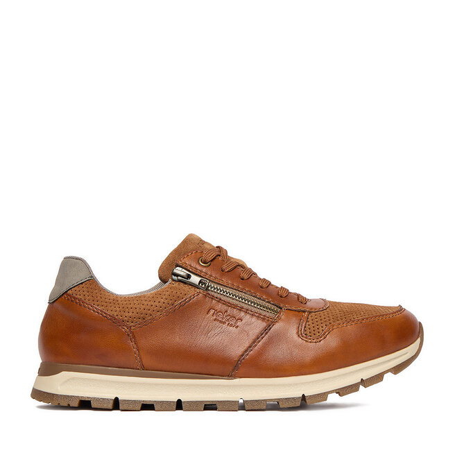 Sneakersy Rieker B0505-24 Brązowy - męskie