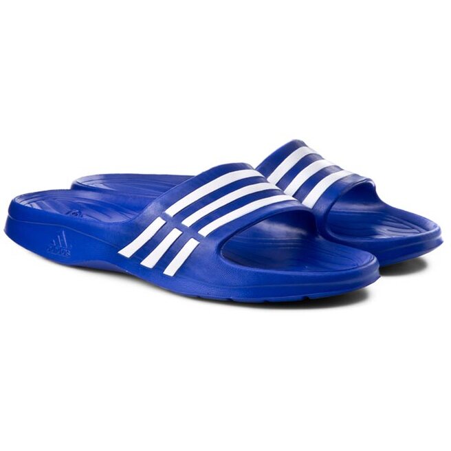 Ciabatte adidas Duramo Sleek W S31663 Boblue White Boblue escarpe