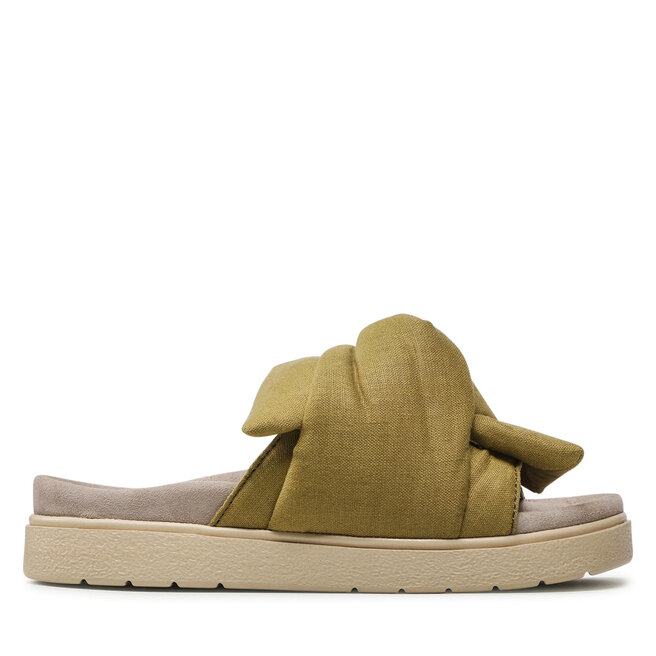 Inuikii Παντόφλες Inuikii Knit Lino 70704-074 Khaki