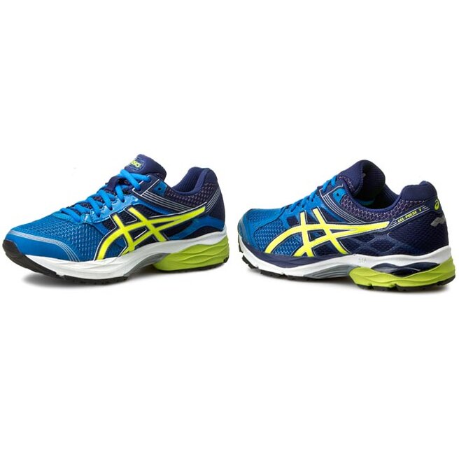 Zapatos Asics Gel-Pulse T5F1N Eletric Blue/Flash Yellow/Indigo Blue • Www.zapatos.es