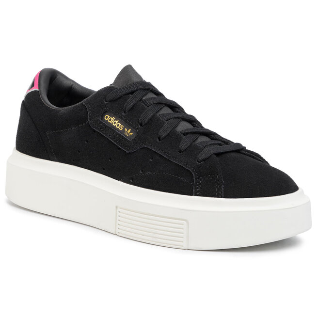 Buty adidas Sleek Super W EF8854 Cblack Owhite Reamag eobuwie .pl