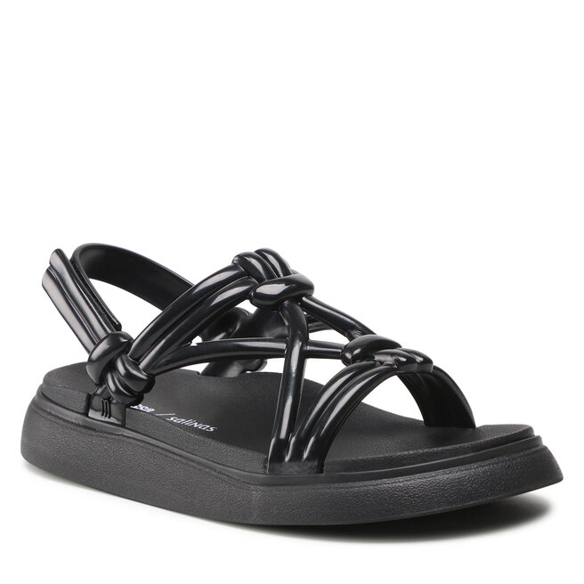 Sandale Melissa Papete Essential Sand 33513 Black 01003 01003 epantofi