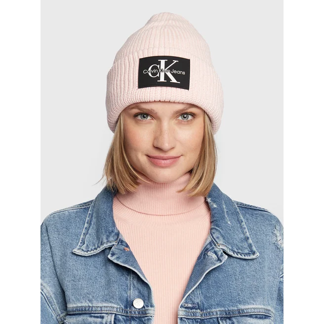 CÄƒciulÄƒ Calvin Klein Jeans Monogram Patch K60K607383 Pink Blush TKY