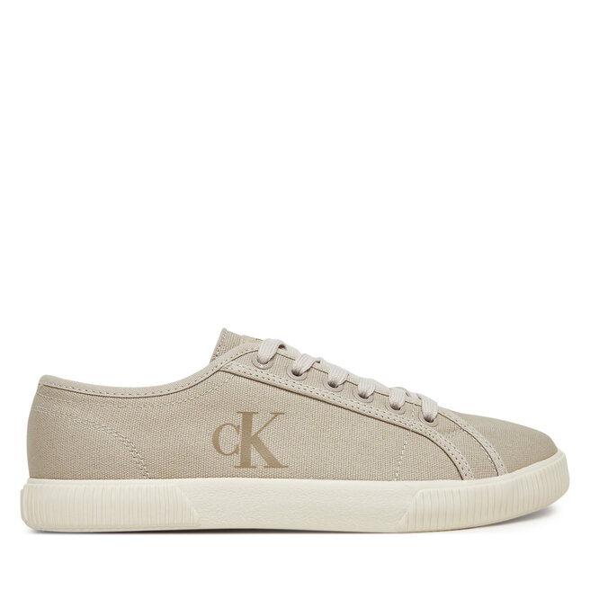 Tenisówki Calvin Klein Jeans Ess Vulc Low Cv Mg Wn - Beżowy