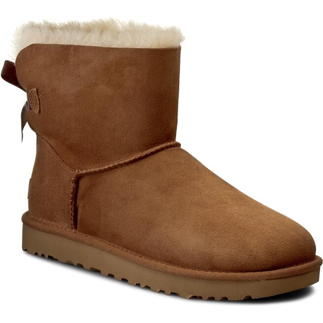 Pantofi Ugg W Mini Bailey Bow II 1016501 W/Che