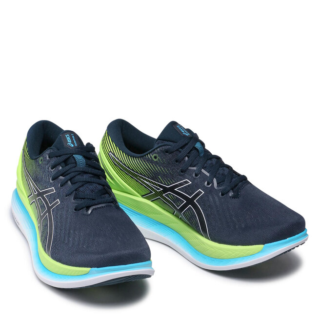 Batai Asics GlideRide 2 1011B016 French Blue/Hazard Green 400 •  Www.eavalyne.lt