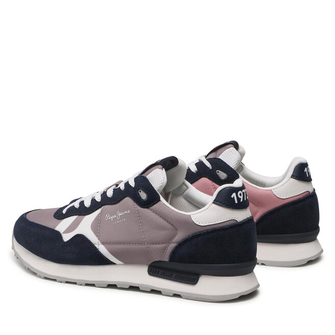 Pepe Jeans Sneakersy Pepe Jeans Britt Man Divided PMS30807 Blue/Black 996