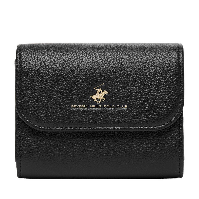 Portfel Beverly Hills Polo Club CWBEO-BHPC-W1-002-SS26 Czarny -