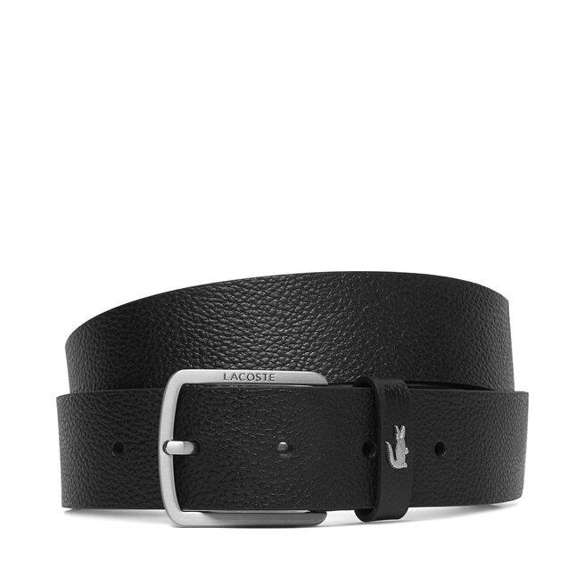Pasek Lacoste RC4090 Czarny -