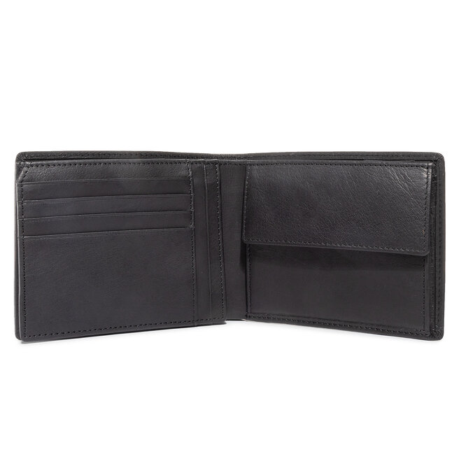 Strellson Nagyméretű férfi pénztárca Strellson Bill Fold H7 4010002740 Black 900