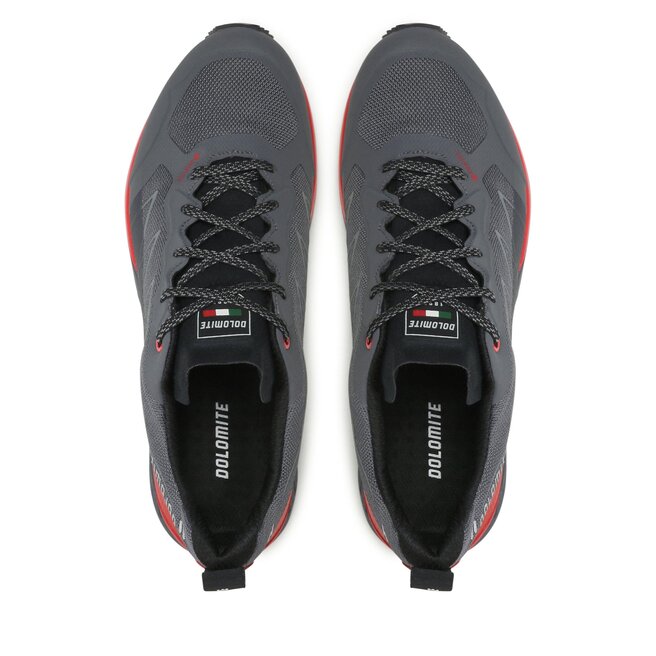 Dolomite Trekingová obuv Dolomite Croda Nera Tech Gtx M GORE-TEX 296273 Anthracite Grey/Fiery Red