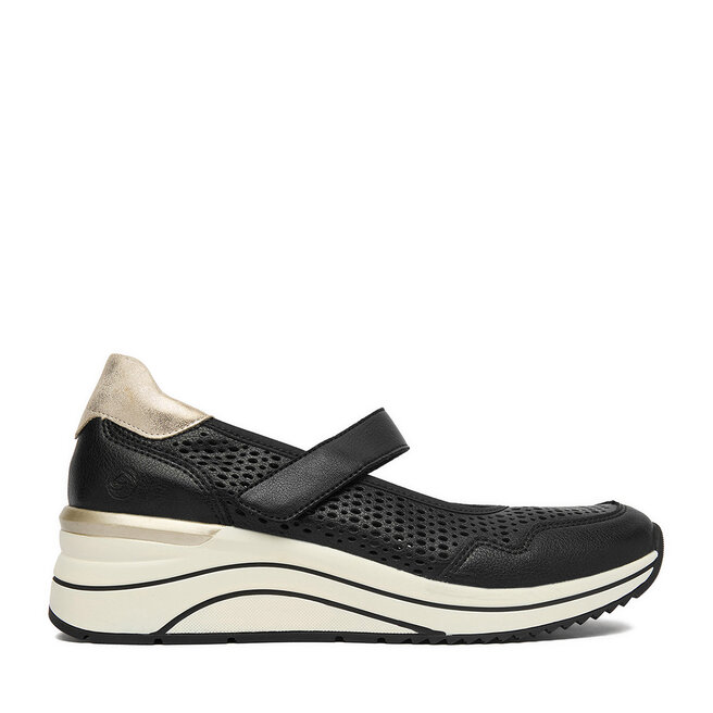 Półbuty Remonte CEO-D0T21-03 Czarny - kobiece