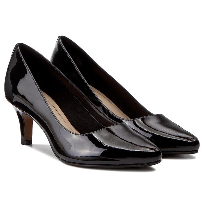 P buty Clarks Isidora Faye 261231134 Black Patent eobuwie .pl