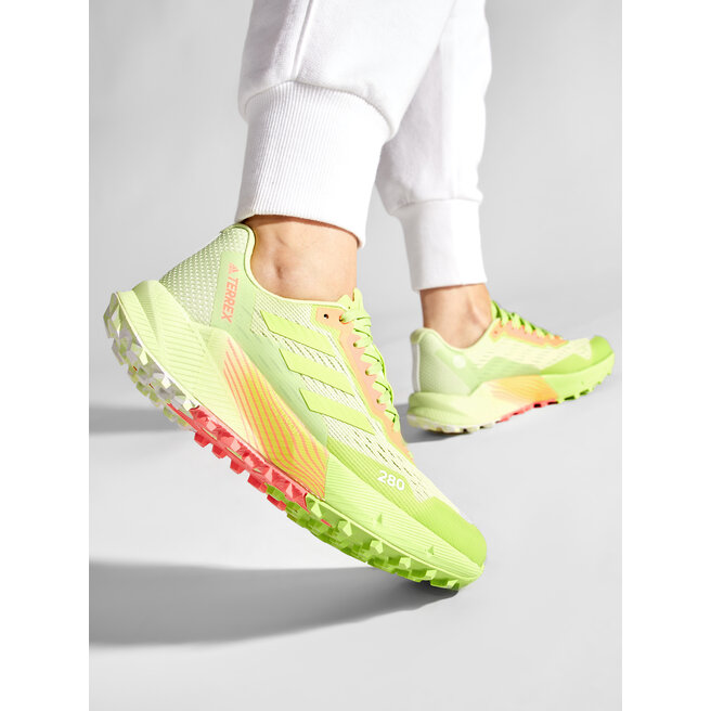 adidas Skor adidas Terrex Agravic Flow 2 W H03191 Almost Lime/Pulse Lime/Turbo