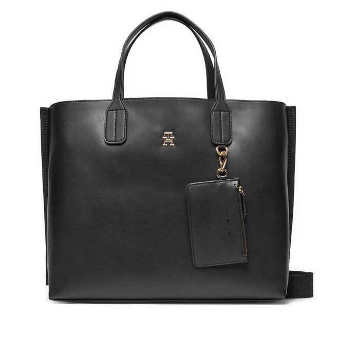 Torebka Tommy Hilfiger Th Distinct Satchel - Czarny