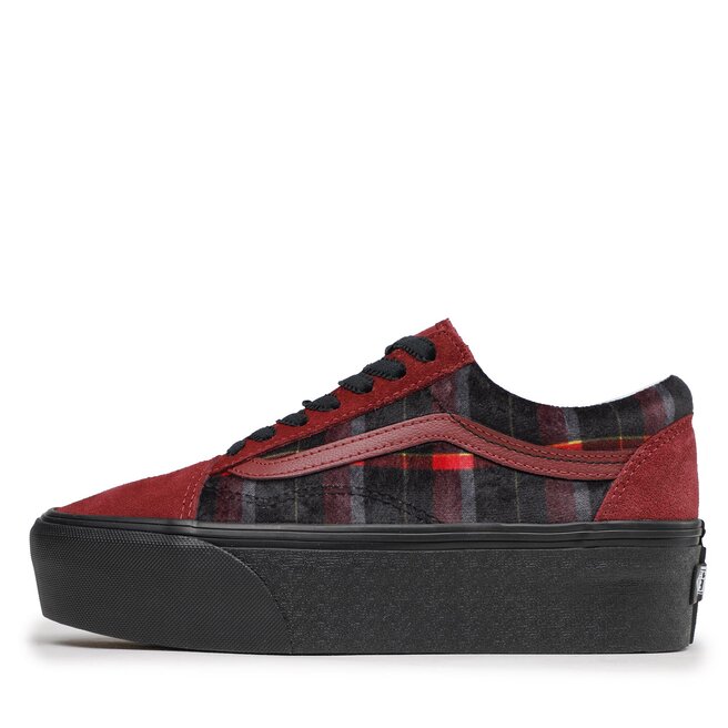 Vans old skool plaid outlet