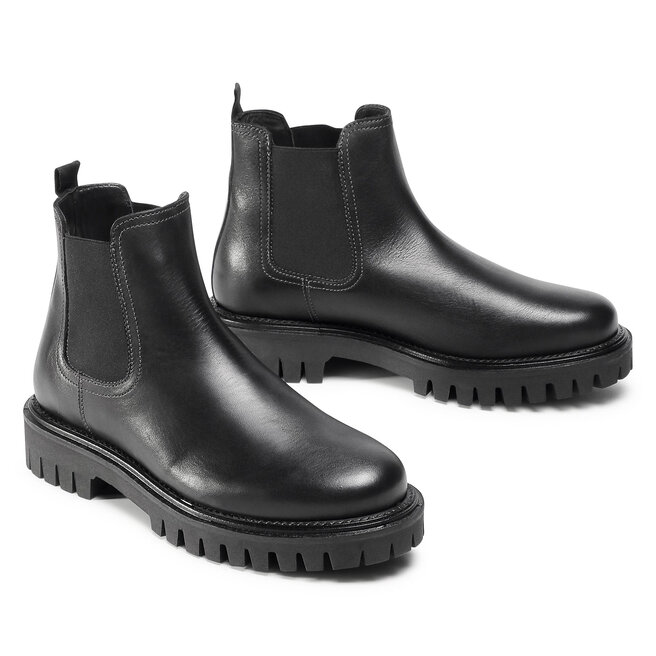 Tommy hilfiger casual heeled chelsea deals