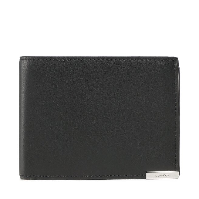Calvin Klein Nagyméretű férfi pénztárca Calvin Klein Modern Plaque Trifold 10cc Coin K50K509997 BAX