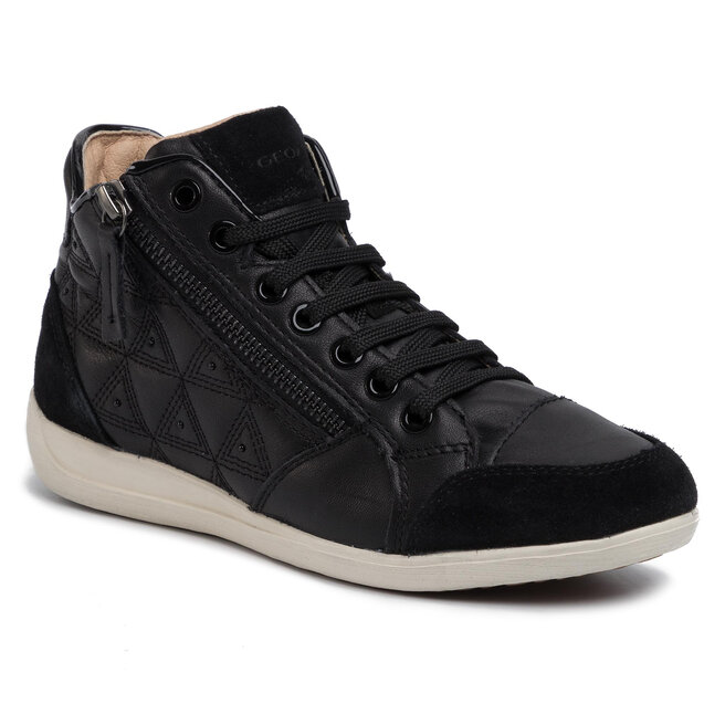 Monótono Estereotipo sensibilidad Sneakers Geox D Myria B D0268B 08522 C9999 Black • Www.zapatos.es